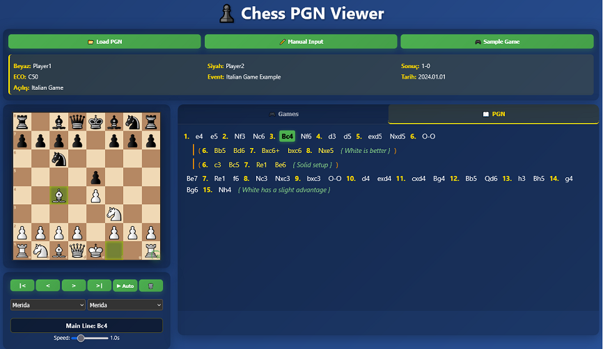 Chess PGN Viewer